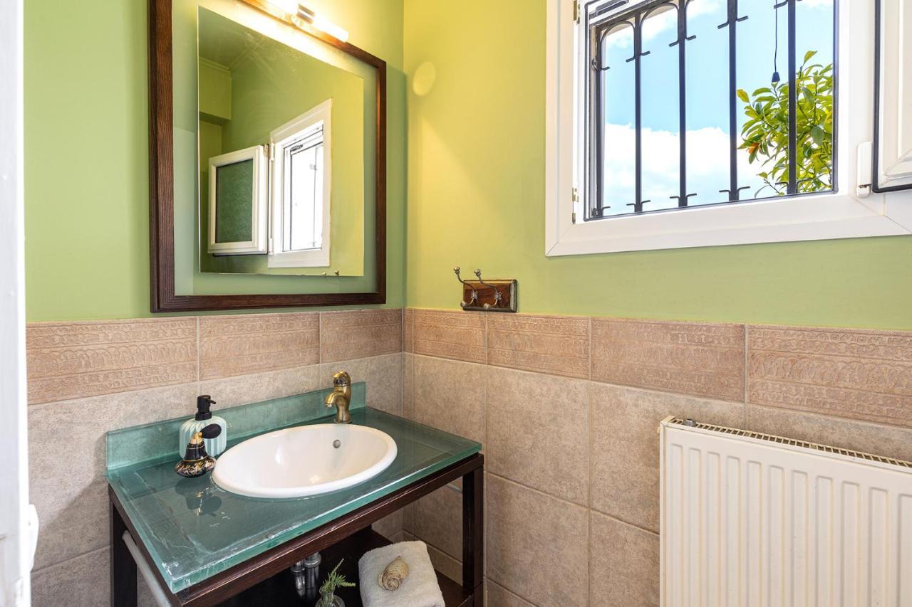 Spyrelia Villa With Private Pool & Outdoor Hot Tub Dassia  Buitenkant foto