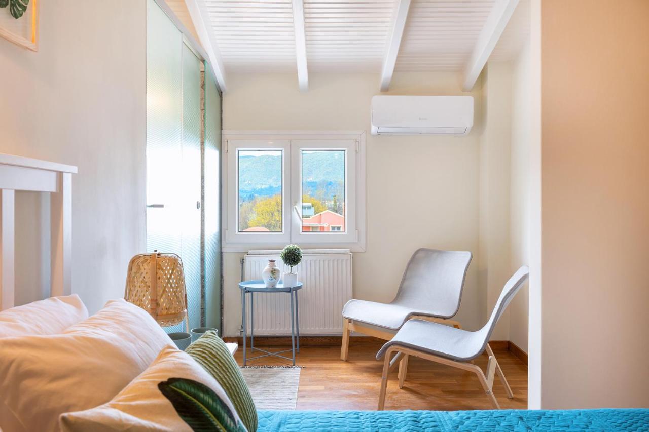 Spyrelia Villa With Private Pool & Outdoor Hot Tub Dassia  Buitenkant foto